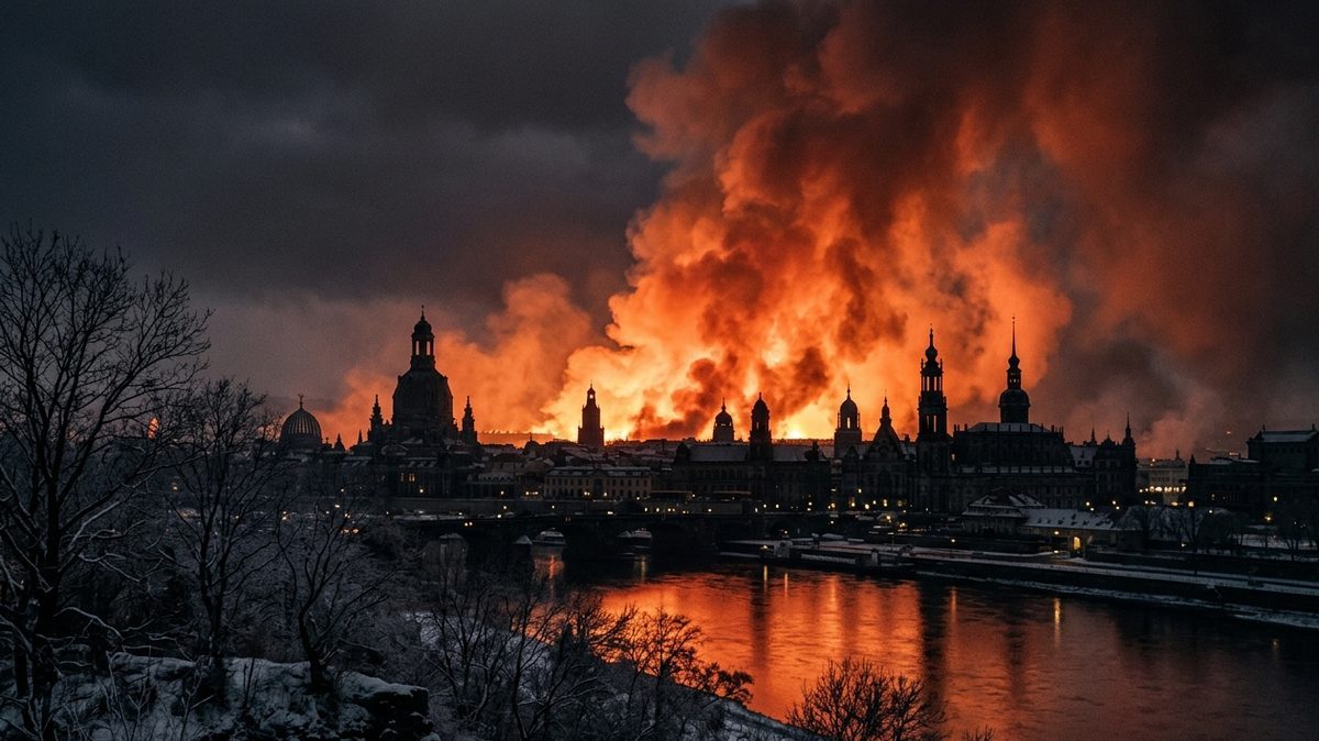 Anatomy of a Firestorm: How Allied Bombers Razed Dresden to the Ground in February 1945